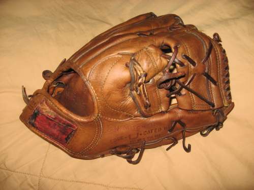 Mickey Mantle Rawlings XPG6 Back